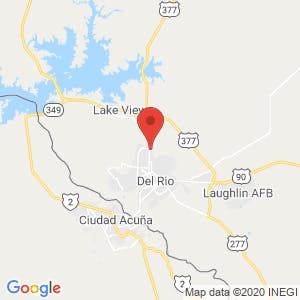 Maverick Self Storage map