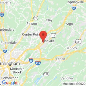 Metro Mini Storage in Trussville map