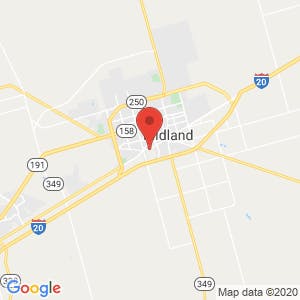 Midland Lock Storage map