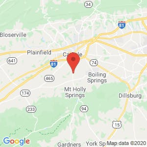 Midway Self Storage map