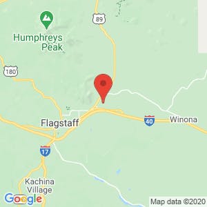 Mini-Storage of Northern Arizona map