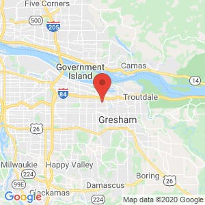 Money Saver Mini Storage – Gresham map