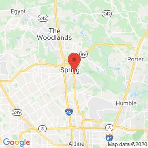 Move It Self Storage – Spring map