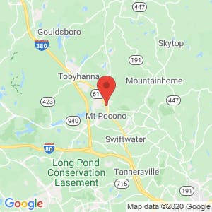 Mt. Pocono Mini Storage map