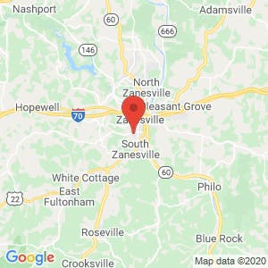 Muskingum County Fairgrounds map