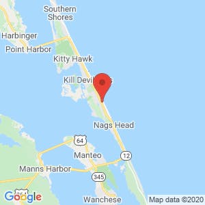 Nags Head Self Storage map
