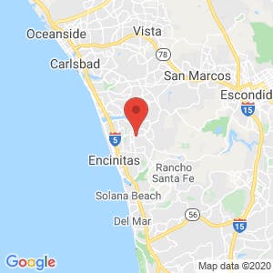 Olivenhain Self Storage map