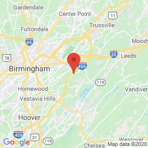 Overton Road Self Storage map