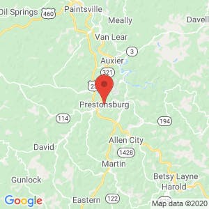 Prestonsburg map