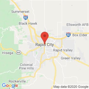 Rapid City map