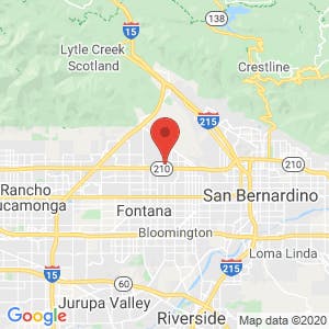RV & Boat Storage of Rialto map