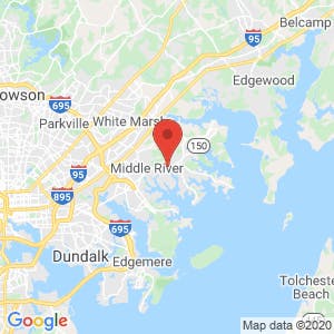 Self Storage Plus – Middle River map
