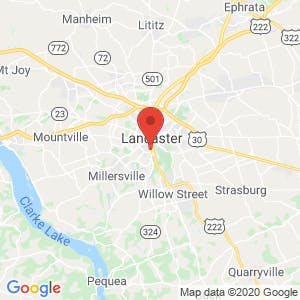Seymour Street Self Storage map