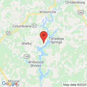 Shelby Shores Marine map
