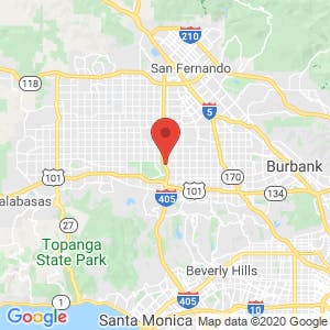 Sherman Oaks MiniStorage map
