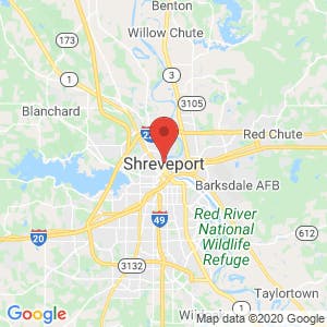 Shreveport map