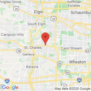 St. Charles Public Storage map