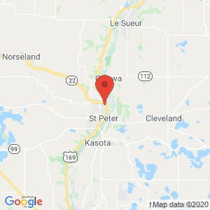 St Peter Storage map
