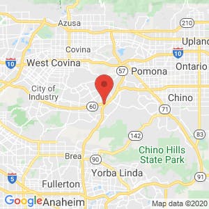 Storage Etc Diamond Bar map