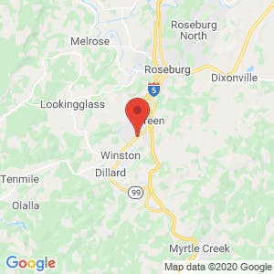 Storage Plus of Roseburg map