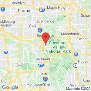 Storage Rentals of America Brecksville map