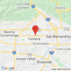Storage Solution Fontana map