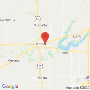 Storage Unlimited – Clinton map