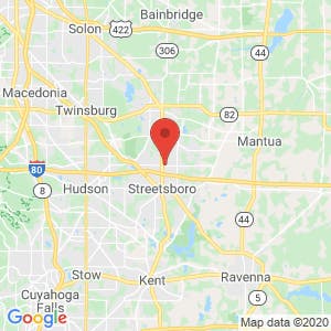 Storage Zone of Streetsboro map