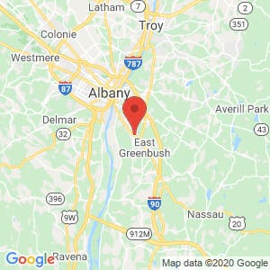 Store Away Self Storage in East Greenbush map