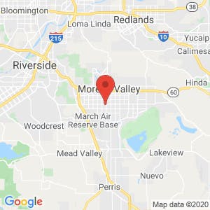 Sunnymead Self Storage map