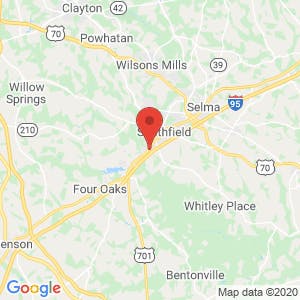 Swift Creek Self Storage map