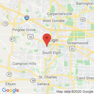 Titan Self Storage map