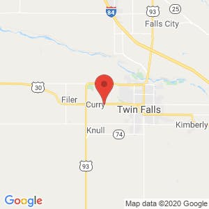 Twin Falls Budget Storage map