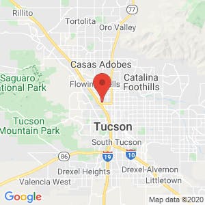U-Stor in Miracle Mile, Tucson map