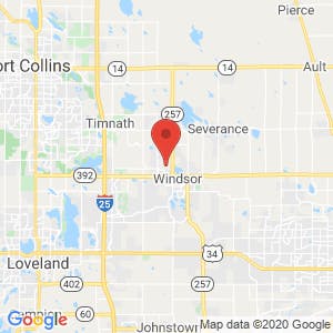 Windsor Storage map