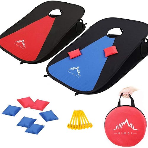 Product image for Collapsible Portable Cornhole (Bag-O)