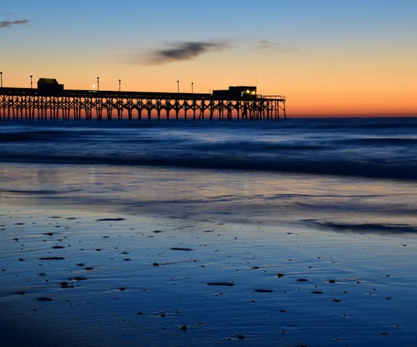 Myrtle Beach at Sunset - South Carolina