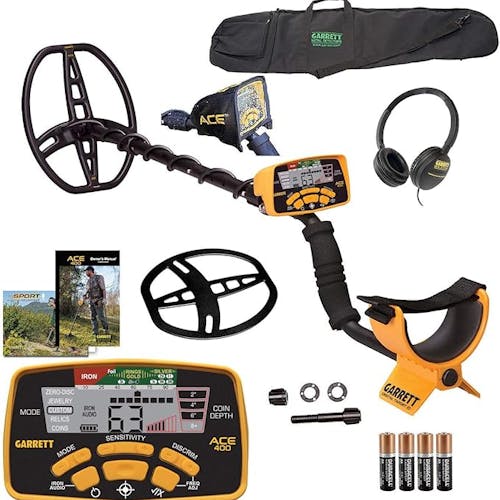 Product image for Garrett ACE 400 Metal Detector