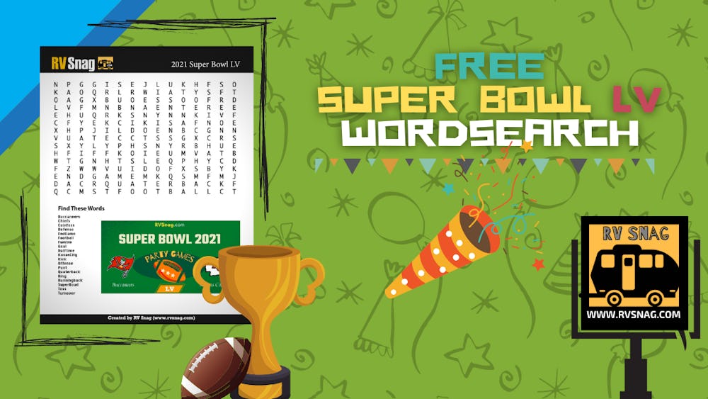 Free Word Search Super Bowl Lv Rvsnag Com Rvsnag Com New Used Rv S