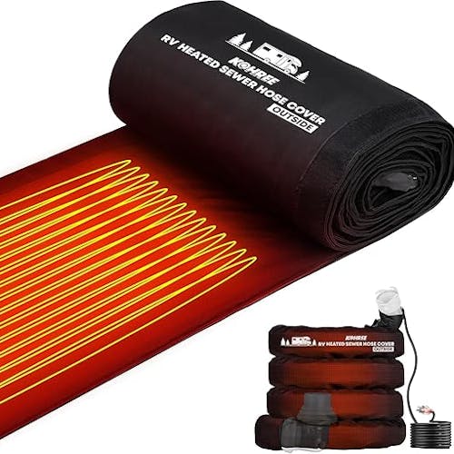 Product image for Kohree 20FT Heated RV Sewer Hose Sleeve