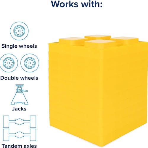 Product image for Heavy Duty Leveling Blocks (10-pack)