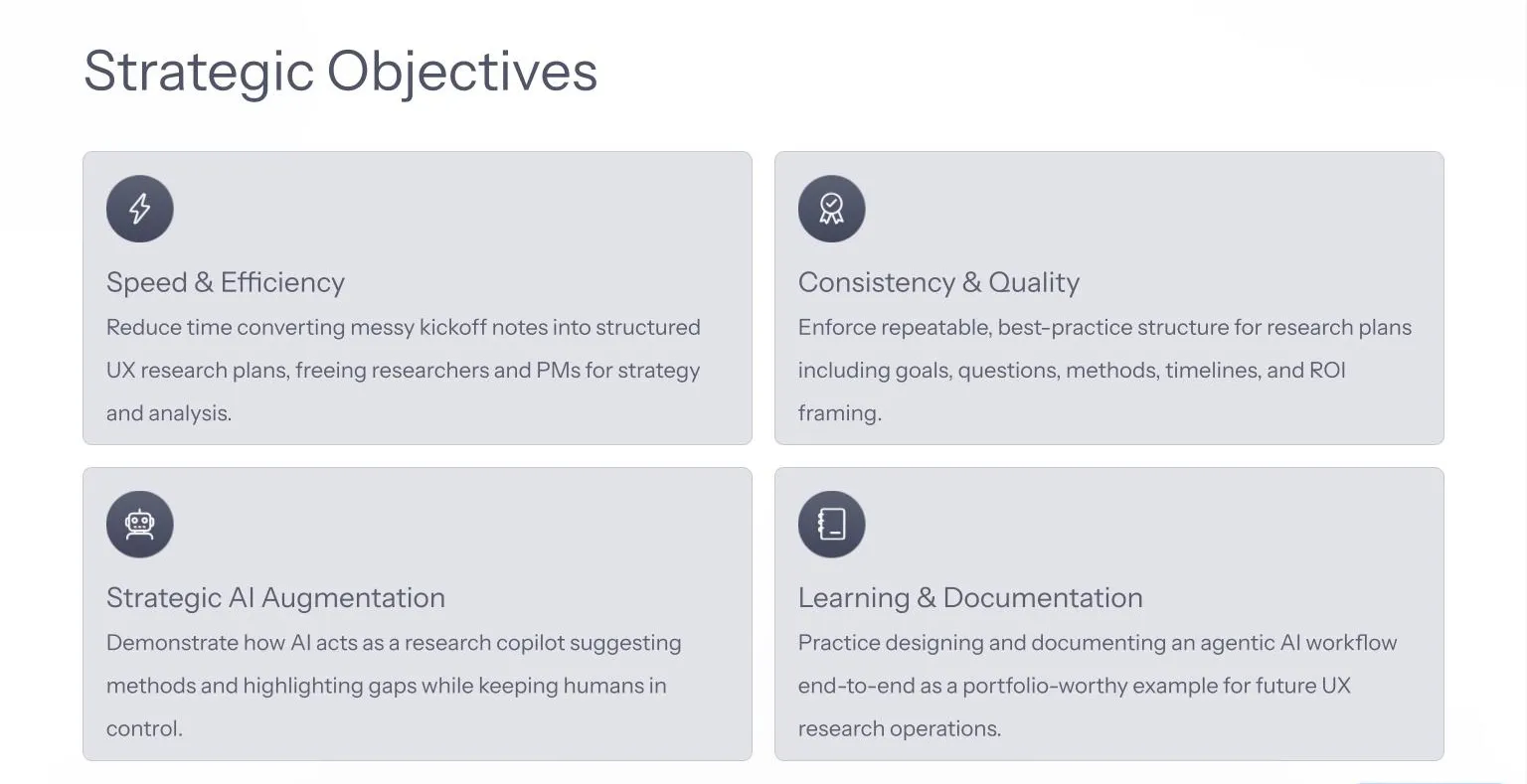 Strategic Objectives