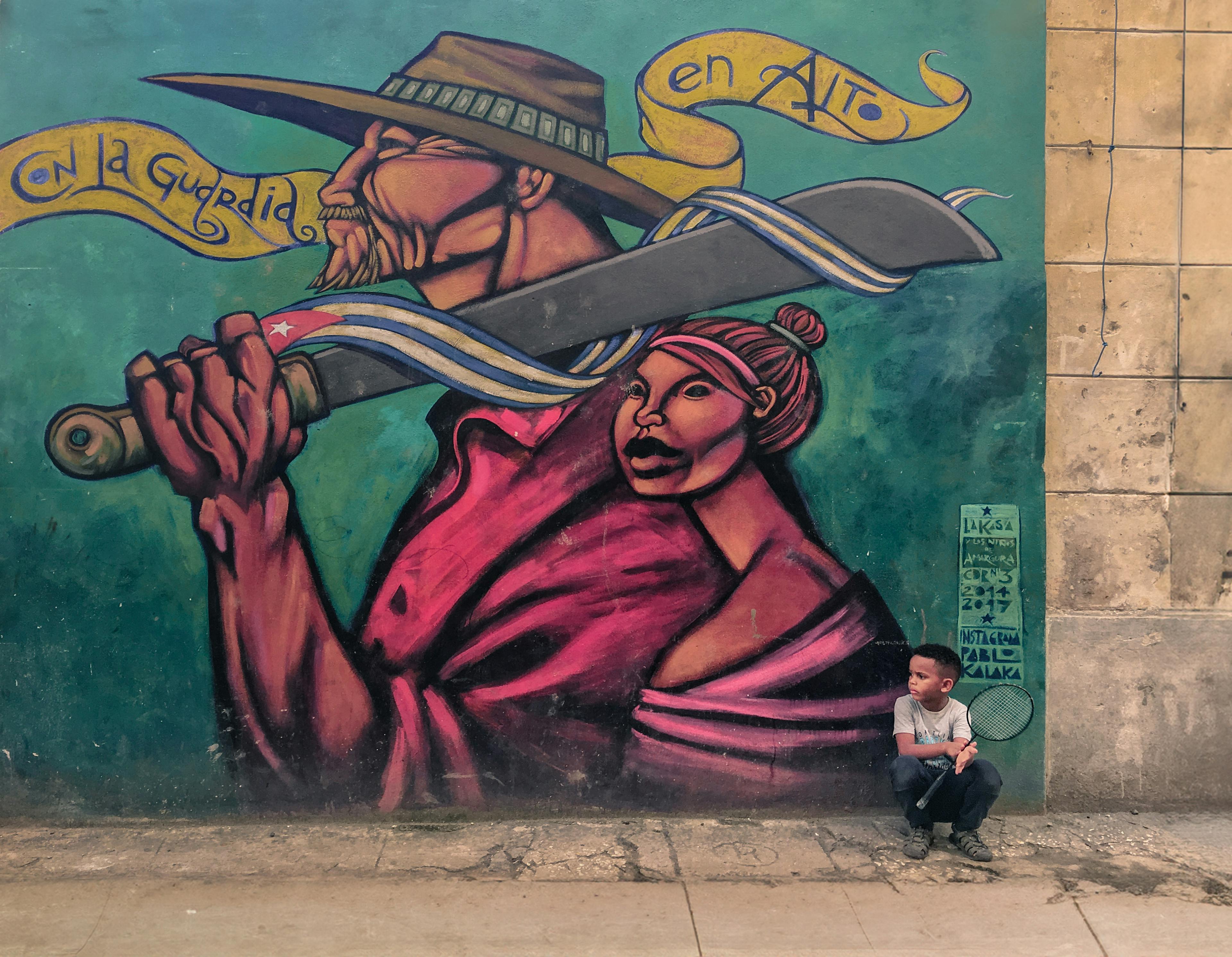 Havana, Cuba Photo - Little Boy on Street