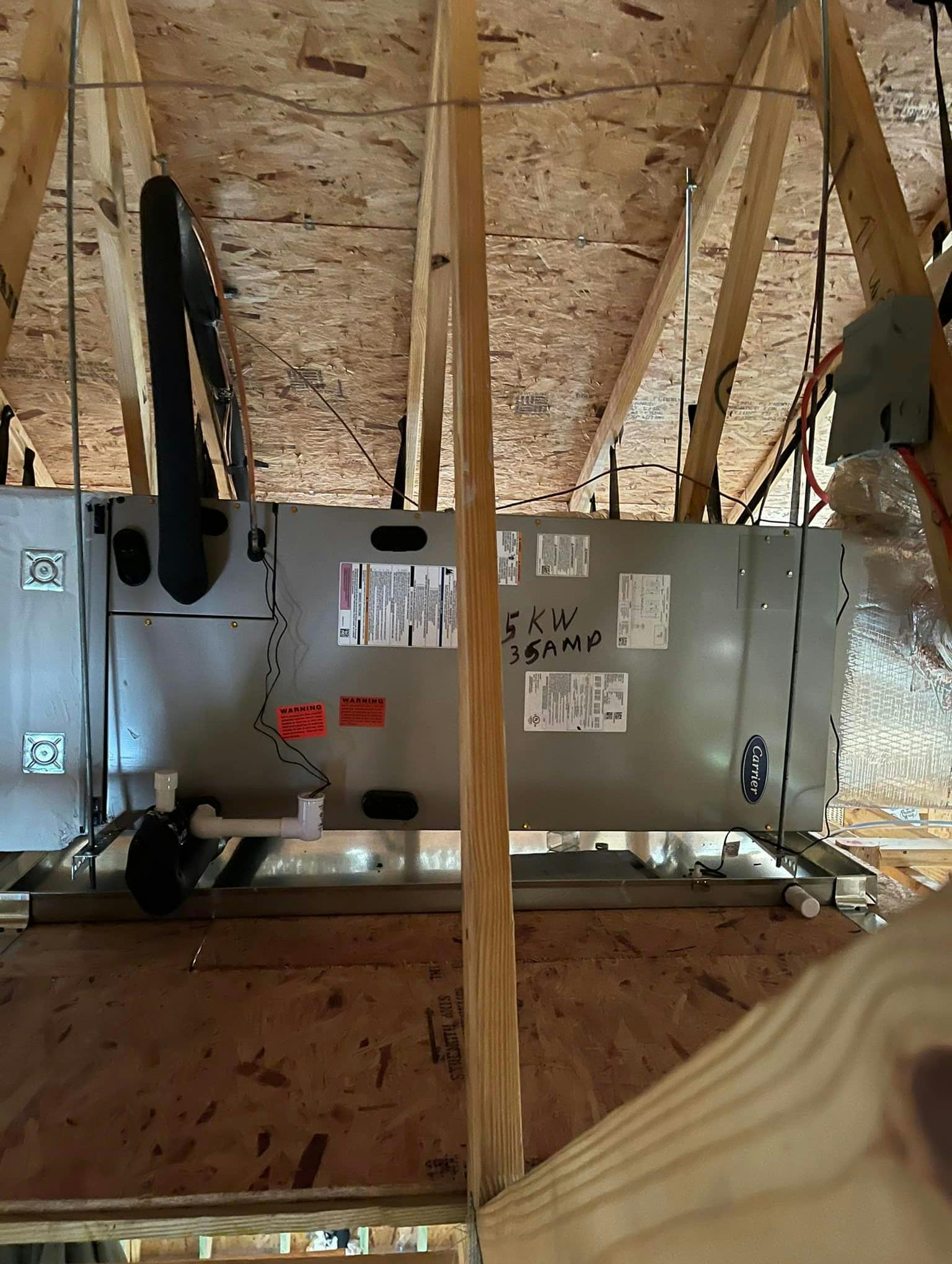 Duct Construction Work