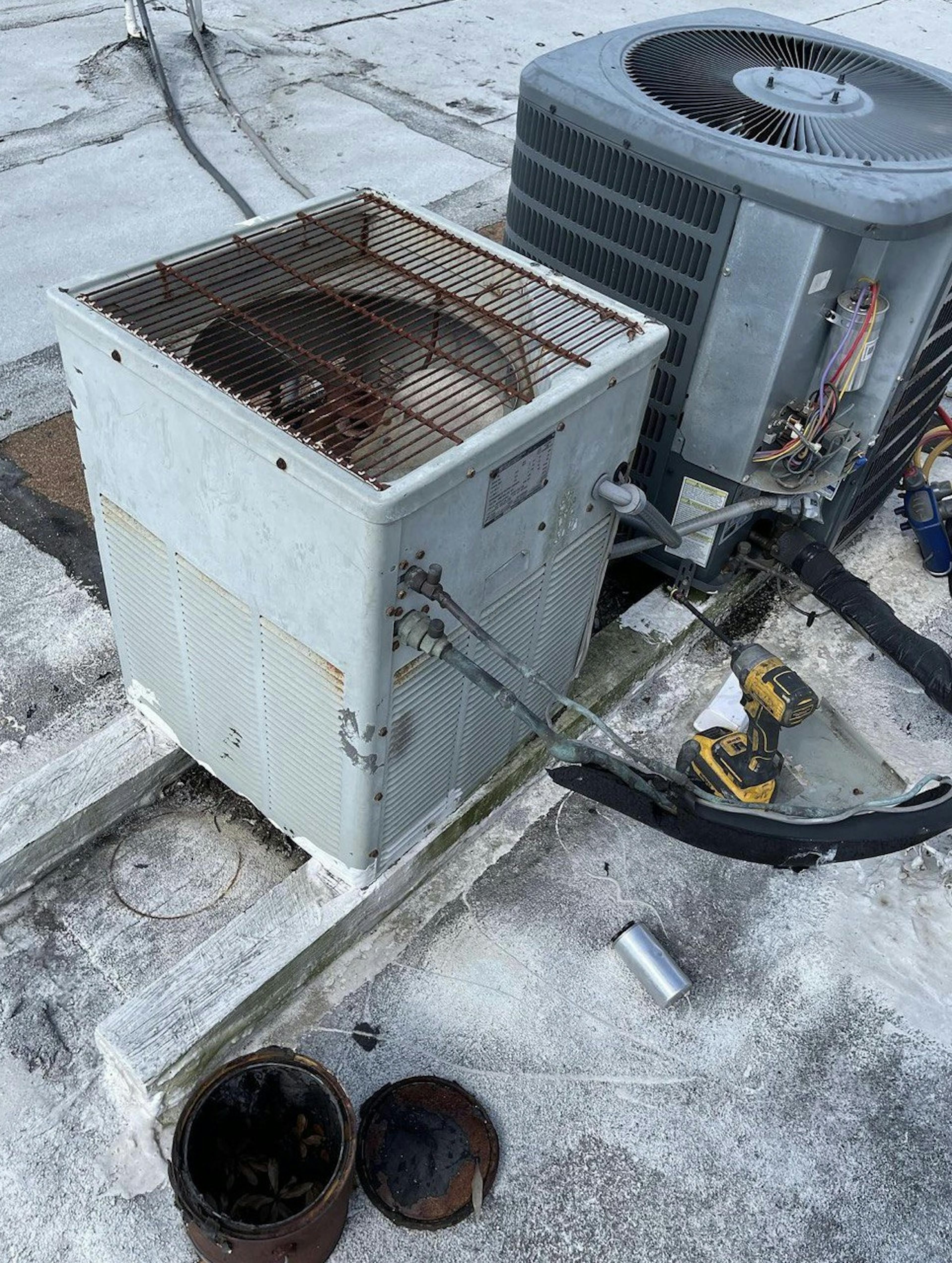 Replaced Rooftop HVAC System