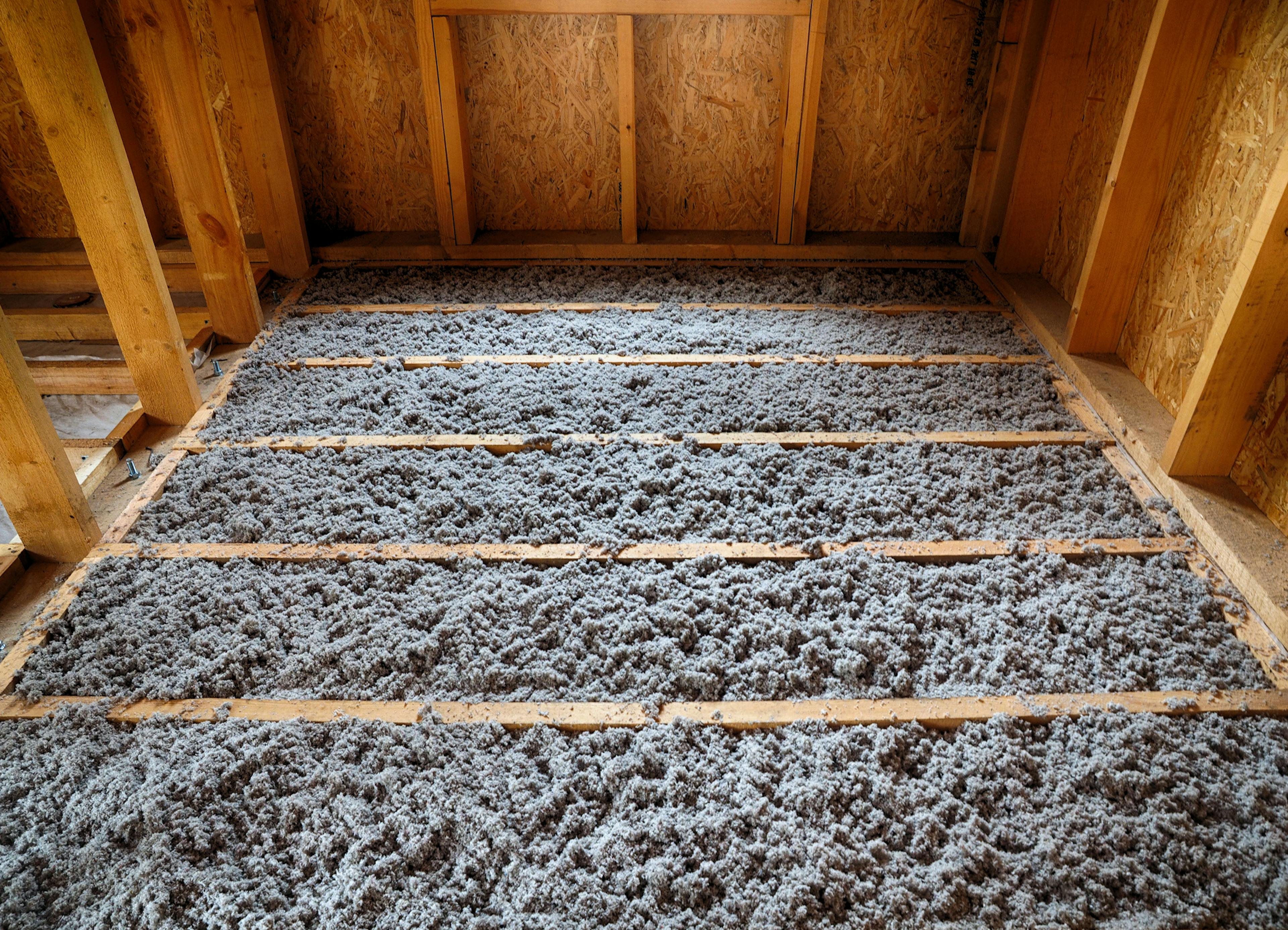 Blown-in Attic insulation in Tampa