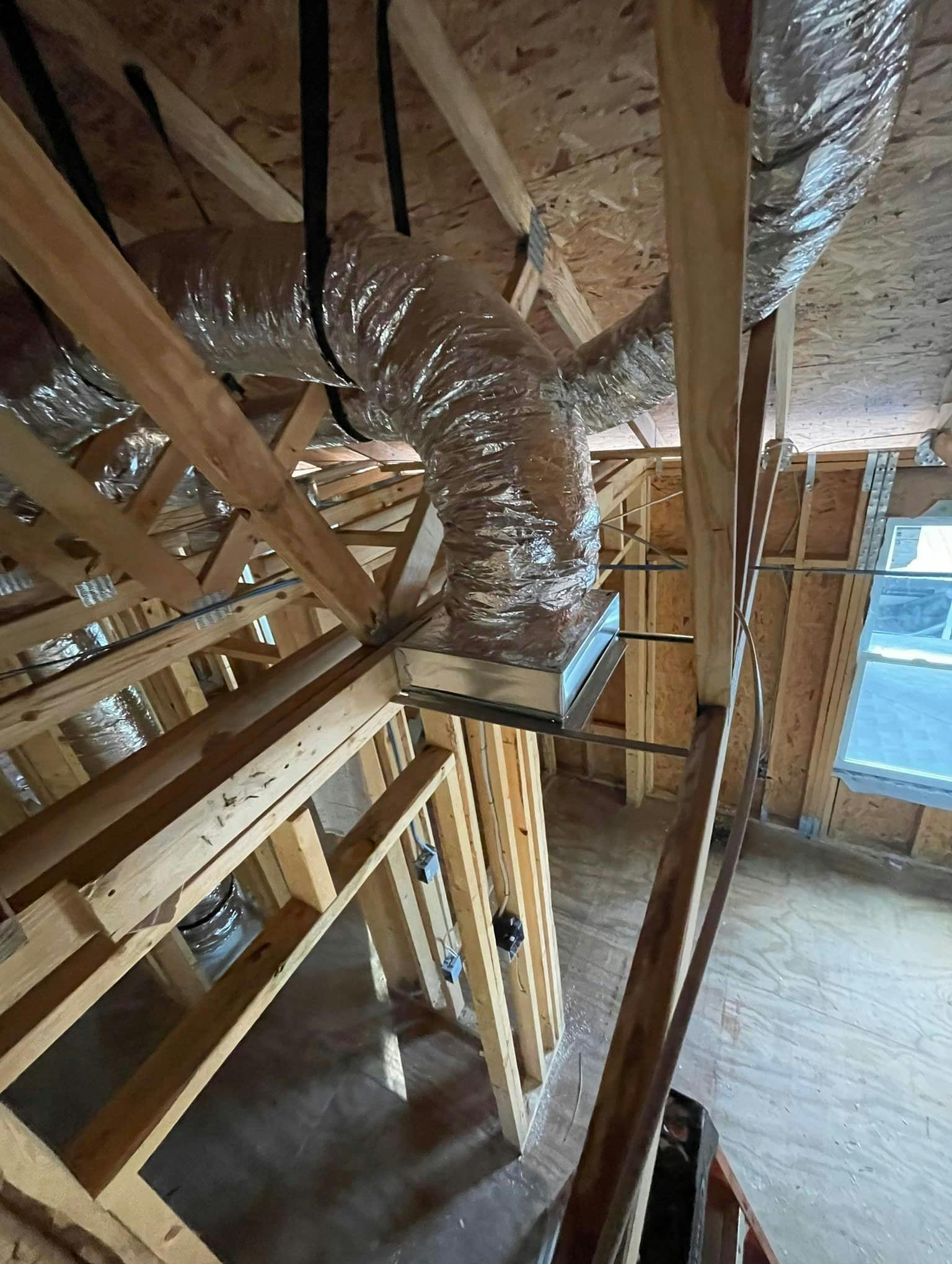 Duct Construction Work