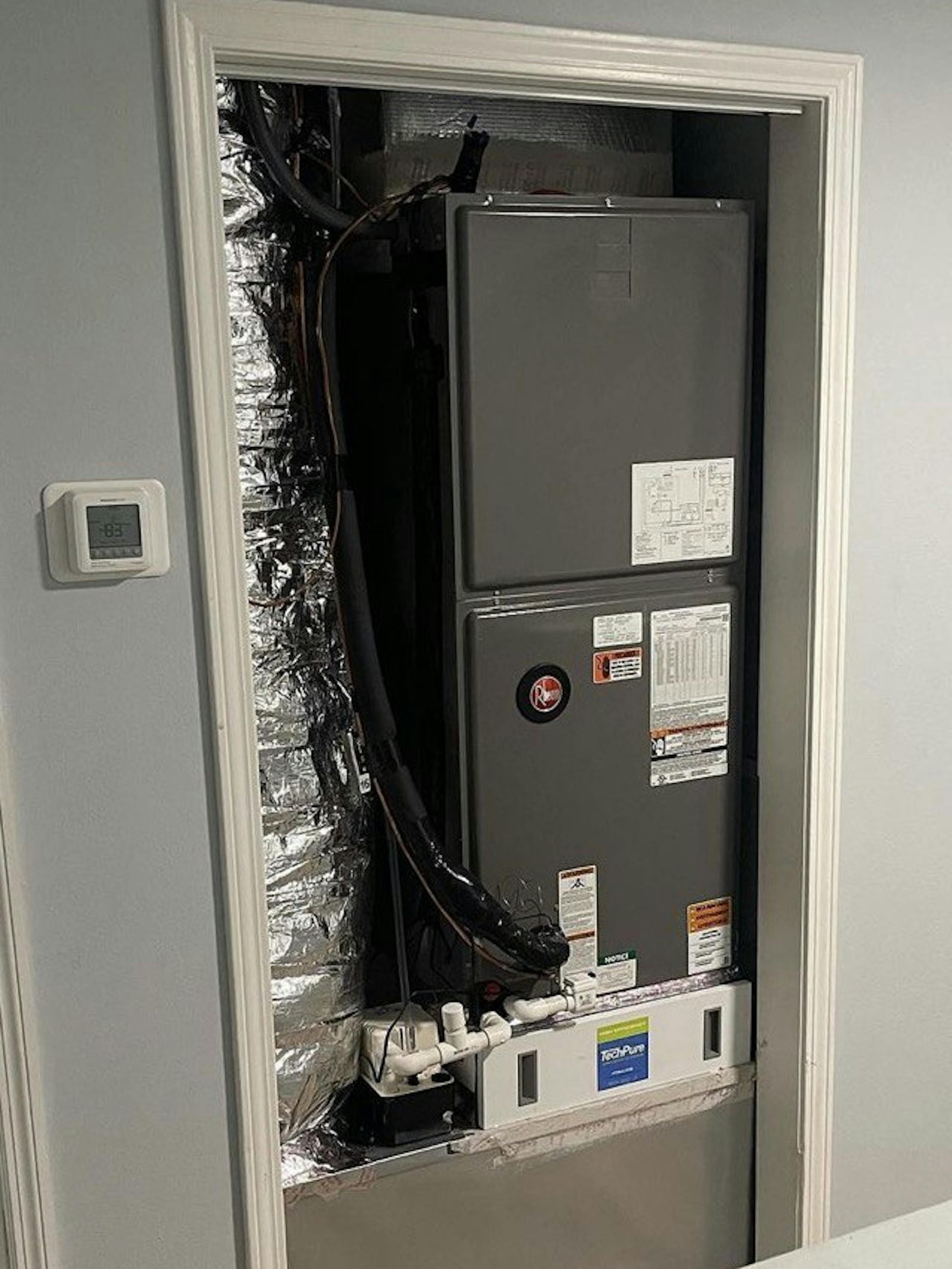 Air handler relocation