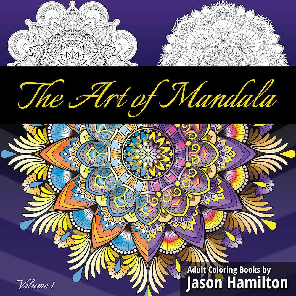 the art of mandala adult coloring book