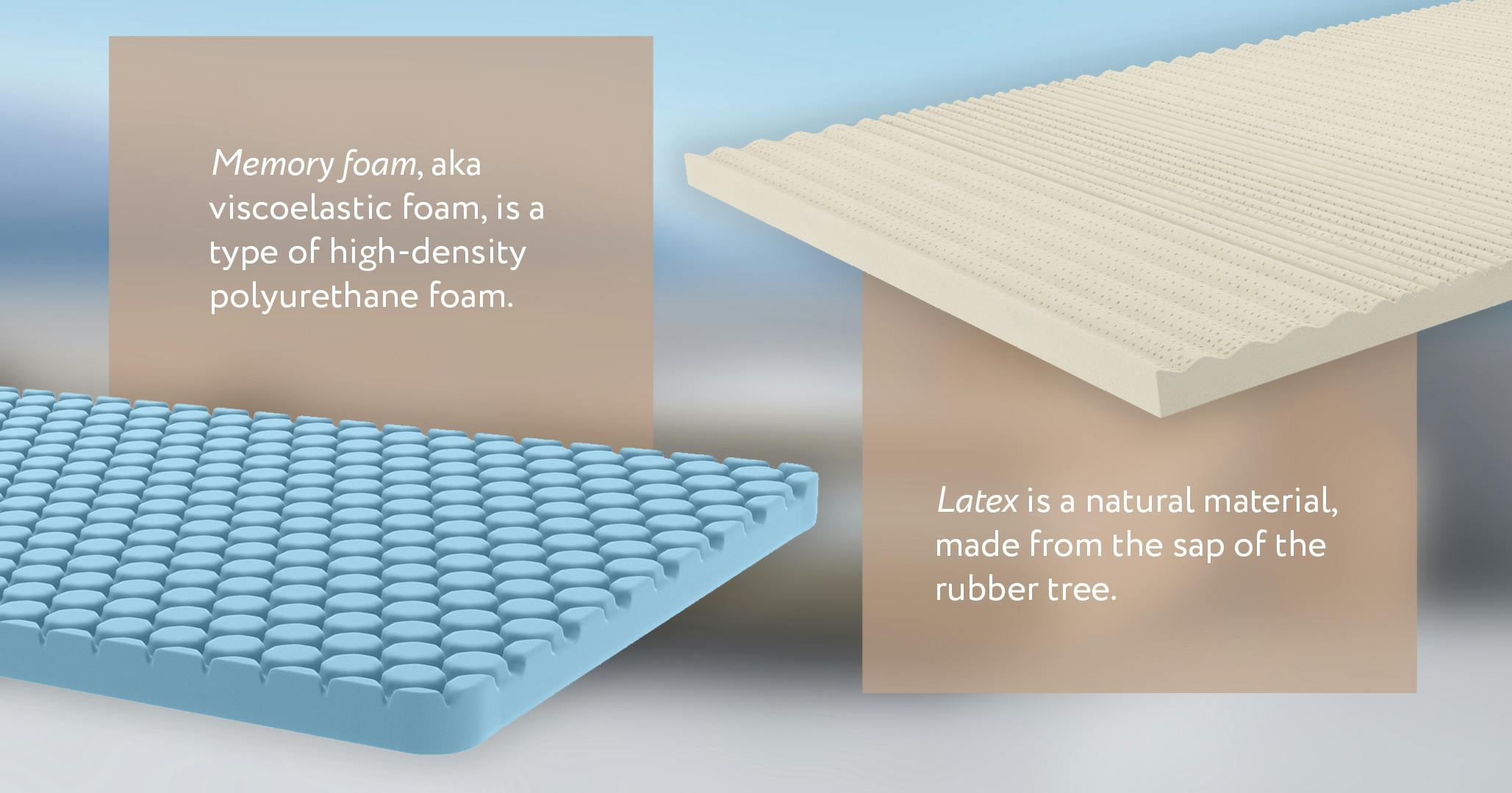 latex vs poly foam mattress